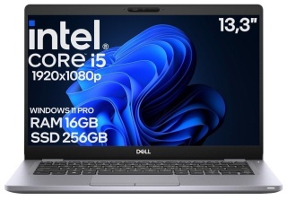 13" Dell 5310 Core i5 10GEN 16GB 256SSD A