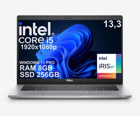 13" Dell 5320 Core i5 11GEN 8GB 256SSD A