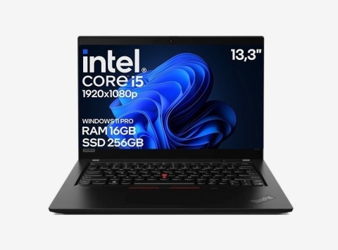 13" Lenovo X13 Gen1 Core i5 10GEN 16GB 256SSD A-