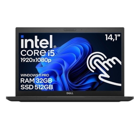 14" Dell 7490 i5 8GEN 32GB 1TB SSD Touch A-