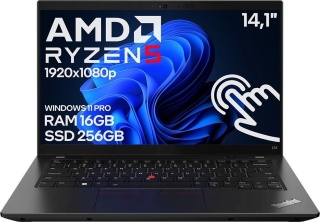 Dotykowy Laptop Lenovo ThinkPad L14 Gen2 Ryzen 5 Pro 16GB 256SSD Win11 A