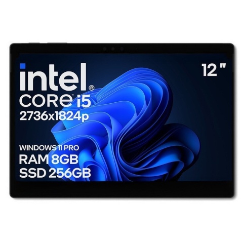 Zestaw Microsoft Surface Pro 5 Core i5 7GEN 8GB 256SSD Win11 Srebrny A + Oryginalna klawiatura Microsoft