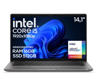 14" Dell 7430 Core i5 12GEN Iris 16GB 512SSD A-