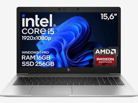 15" HP 850 G6 Core i5 8GEN RX 540X 16GB 256SSD B