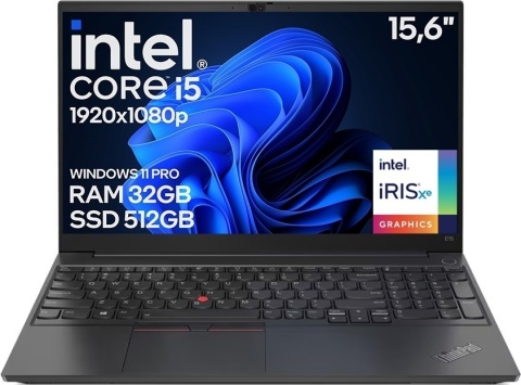 Laptop Lenovo E15 Gen 2 Core i5 11GEN 32GB 512SSD A-