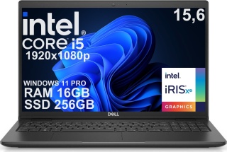 15" Dell 3520 Core i5 11GEN 16GB 256SSD A