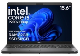 15" Dell 5500 Core i5 8GEN 32GB 512SSD B
