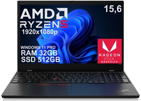 15" Lenovo L15 Gen1 Ryzen 5 4650U 32GB 512SSD A-